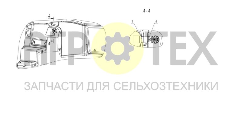 Чертеж Установка электрооборудования (МРУ-2.54.000)